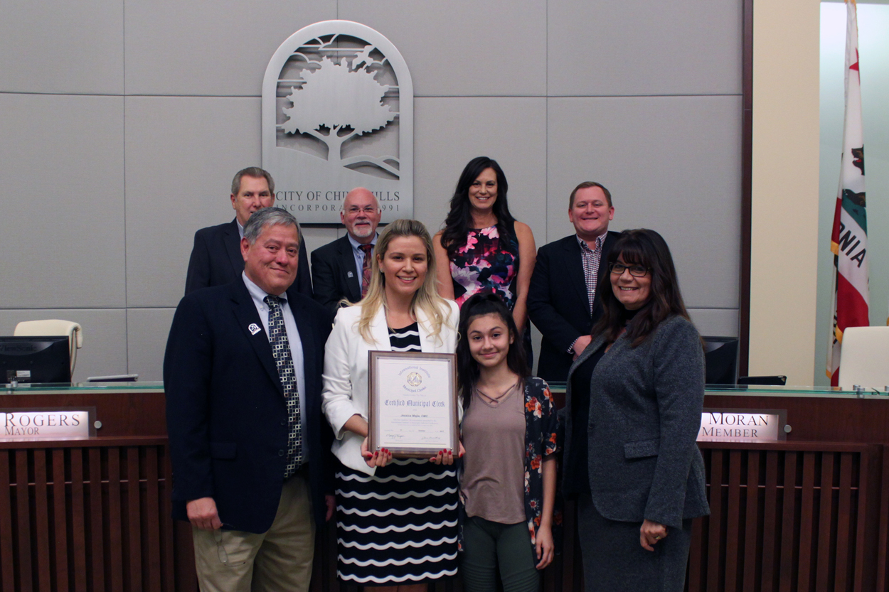 Jessica Mejia Municipal Clerk Designation